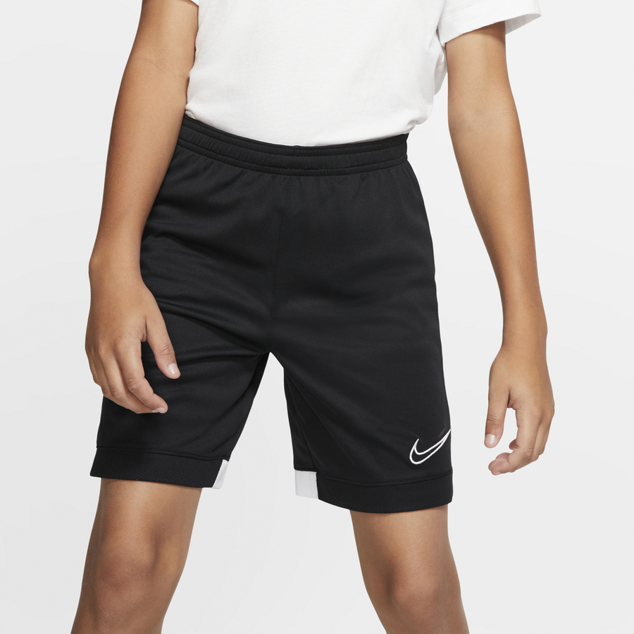 Short entraînement junior Nike Academy noir blanc