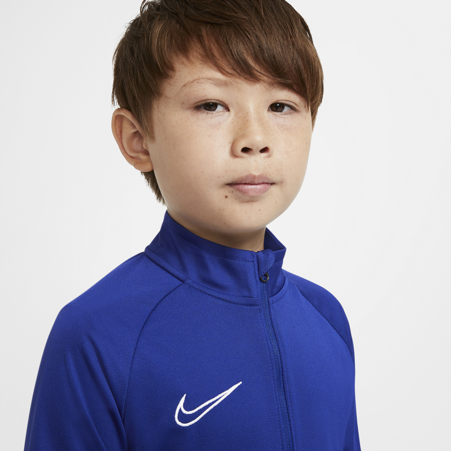 Ensemble survêtement junior Nike Academy bleu blanc