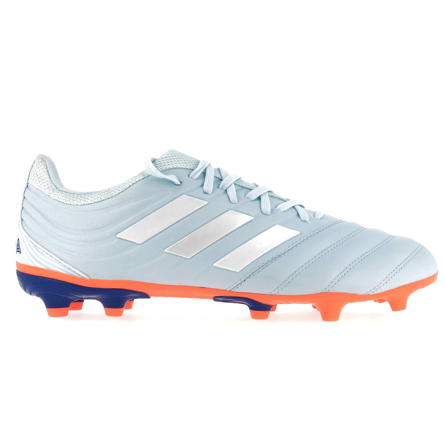 crampons adidas bleu et orange