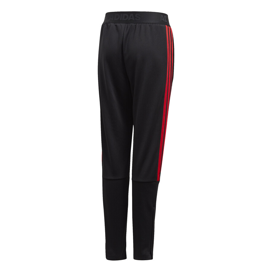 Pantalon survêtement junior adidas noir rouge