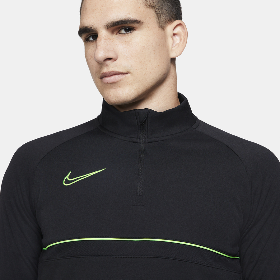 Sweat zippé Nike Academy noir vert
