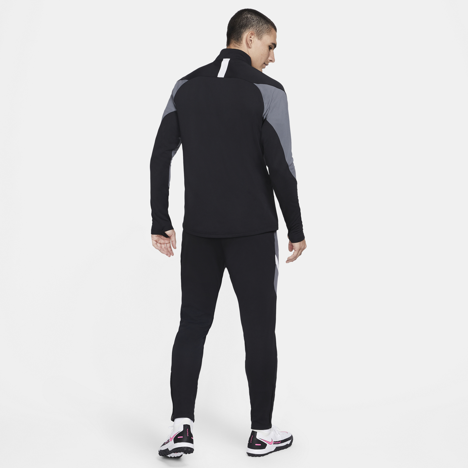 Ensemble survêtement sweat Nike Academy noir gris sur