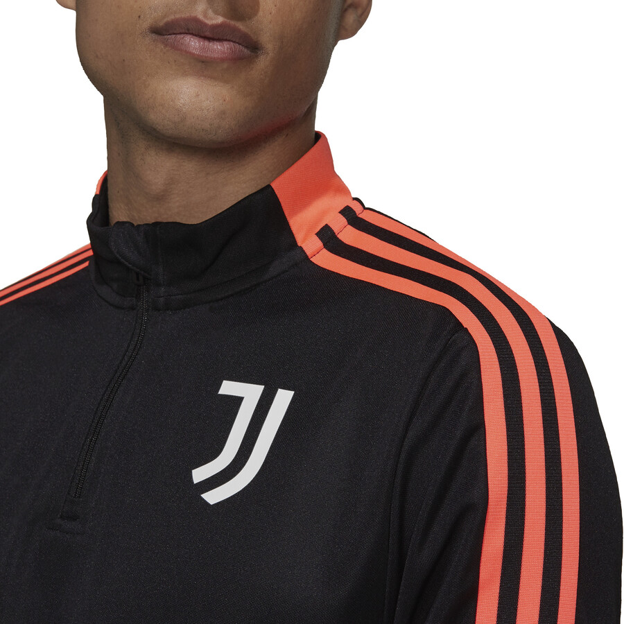 Sweat zippé Juventus noir rose 2021/22