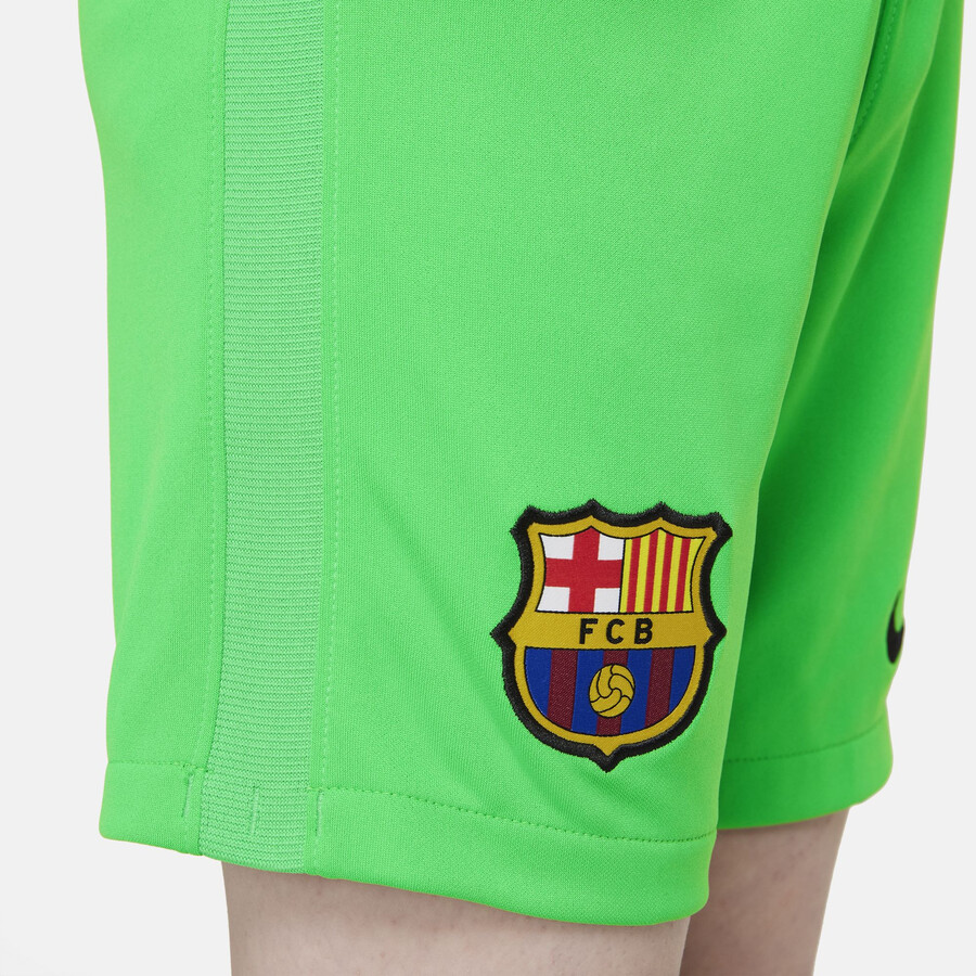 Short gardien junior FC Barcelone extérieur 2021/22