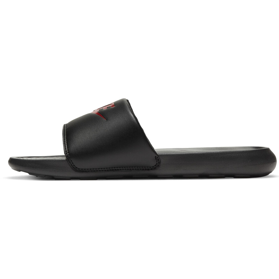 Sandales Nike Victori One Slide noir rouge