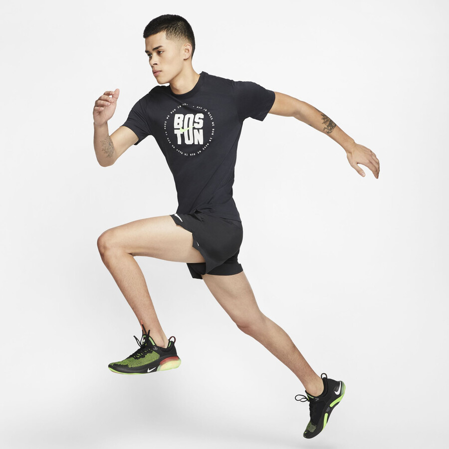 Short entraînement Nike running noir