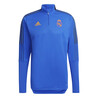Sweat zippé Real Madrid bleu orange 2021/22