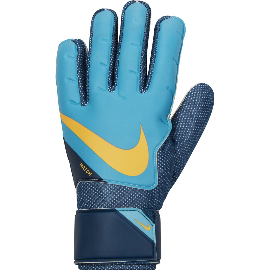 Gants gardien Nike Match bleu orange sur Foot