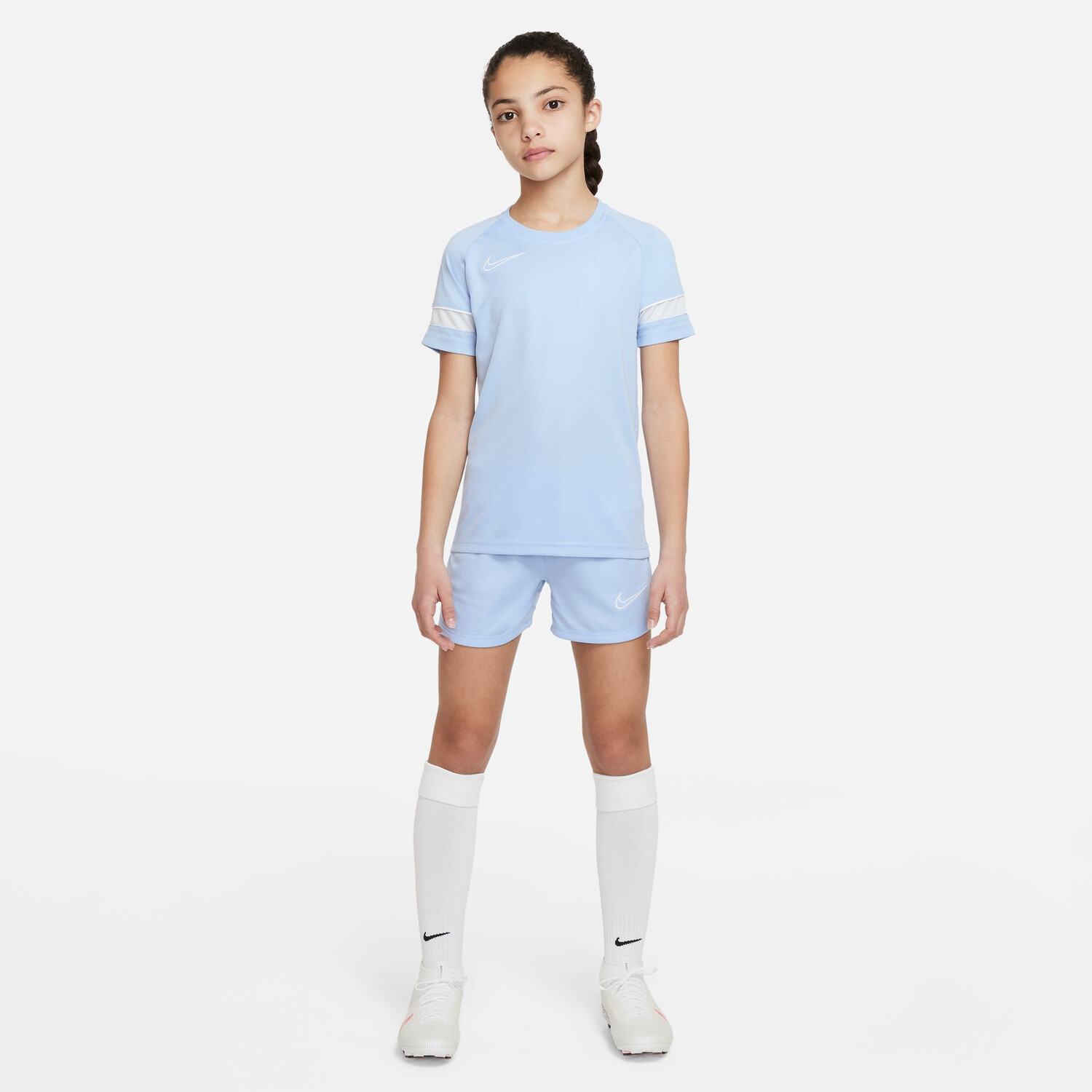 Maillot Entra Nement Junior Nike Academy Bleu Ciel Sur Foot Fr