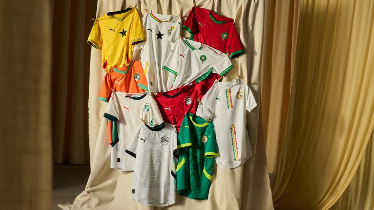 Les nouveaux maillots des équipes africaines par Puma : entre tradition et modernité